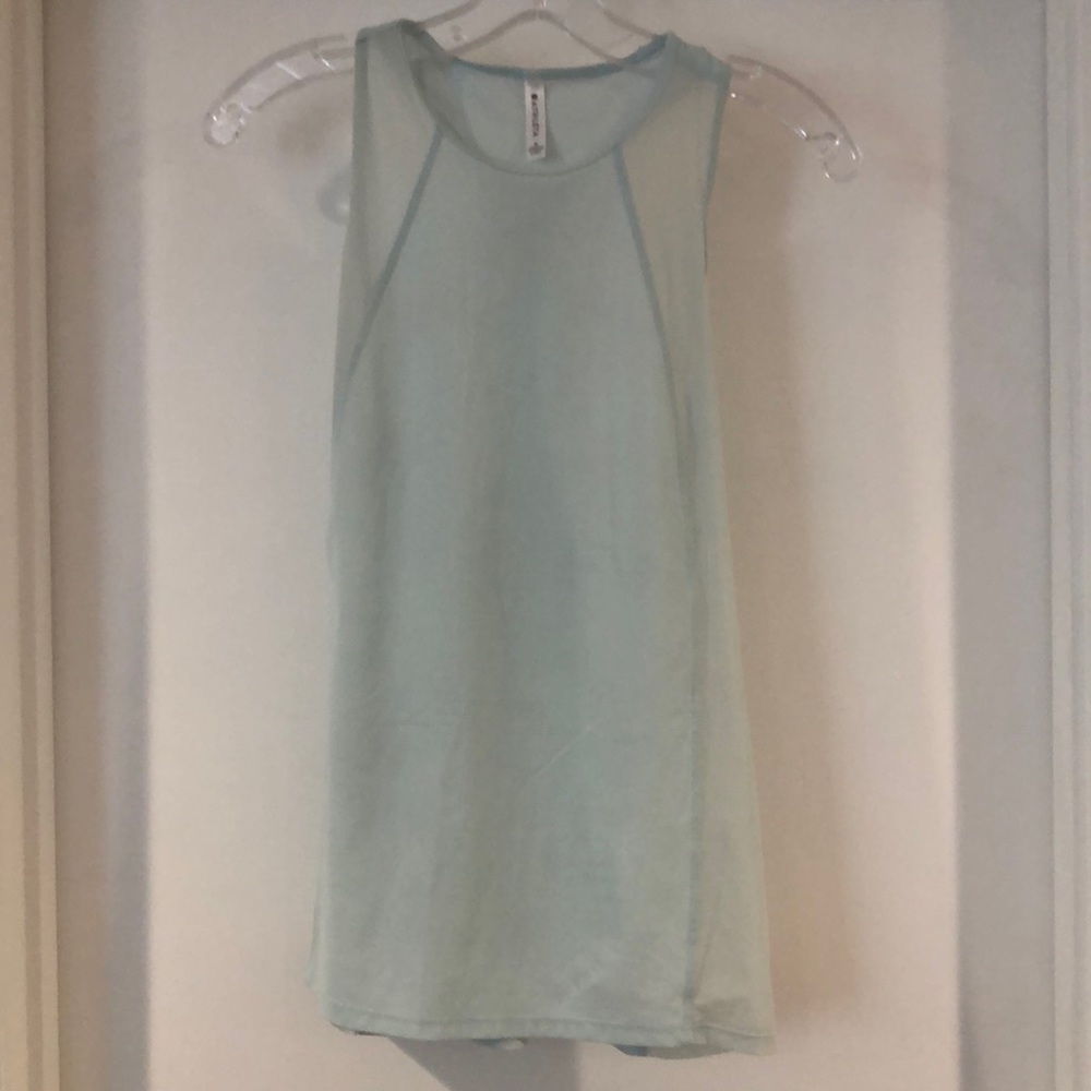 Athleta Racer Back Sheer Tank